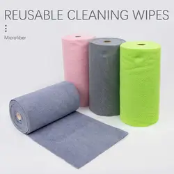 Reusable Cleaning Cloth Household Whole House Cleaning Towel Roll Multifunctional Absorbent Dishwashing Towel