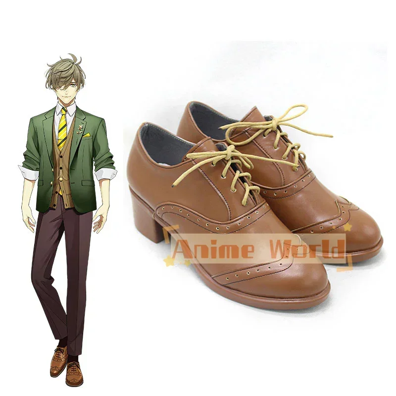Virtual YouTuber Eden-gumi Oliver Evans Cosplay Shoes Halloween Carnival Boots Custom Made