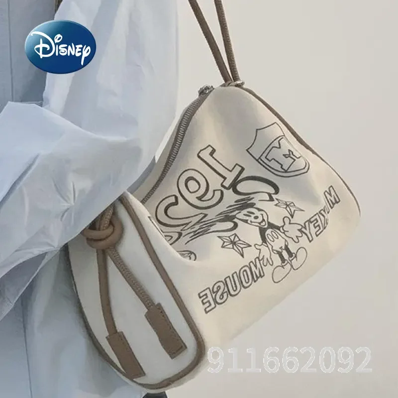 Disney Mickey New Women's Shoulder Bag Cartoon Cute Women's Shoulder Messenger Bag Fashion Trend Women's Bag High Quality