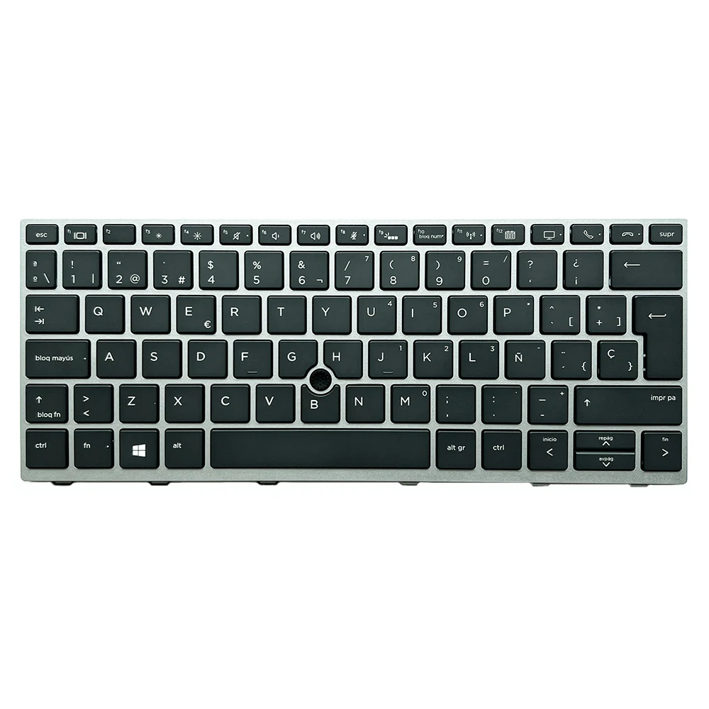 Imagem -03 - Teclado Retroiluminado Espanhol para hp Elitebook 830 g5 830 g5 836 g5 730 g5 735 g5 735 g6 Laptop com Quadro de Pontos sp