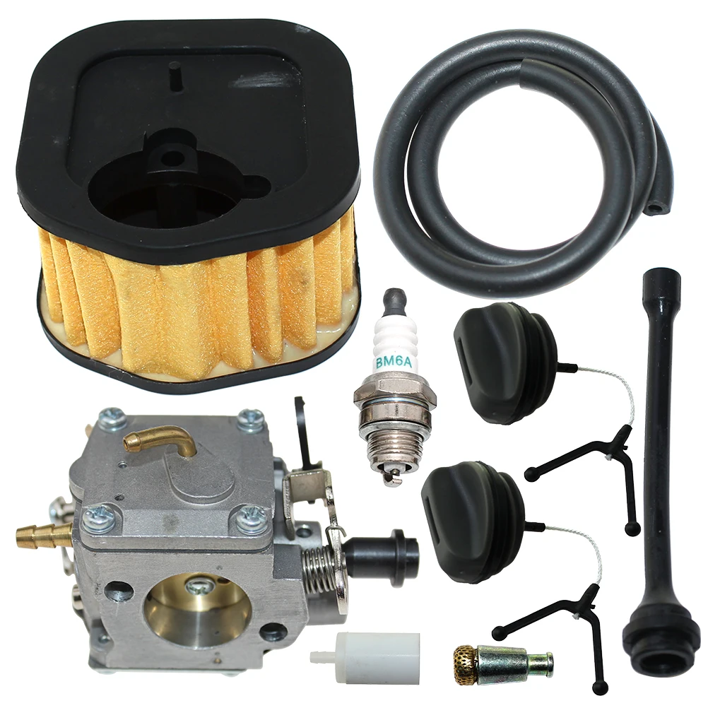 

WJ-116 Carburetor Air Filter Kit For Husqvarna 385 385XP 390XP 390XPG 390XPW 390XPGW 503280411,HS296,503280413,531440101,WJ116
