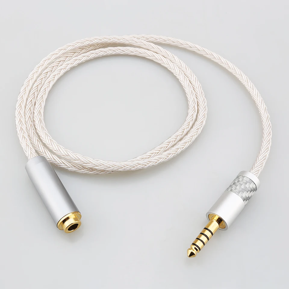 HIFI 16芯 7N OCC銀メッキヘッドホンイヤホン延長ケーブル XLR 2.5mm