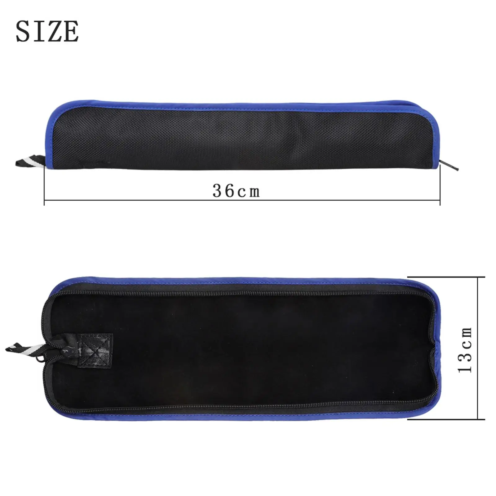 Flute Case Carrying Bag Piccolo Carry Bag Portable Oxford Fabric Vertical Flute Bag for Vertical Flutes Recorders Accs