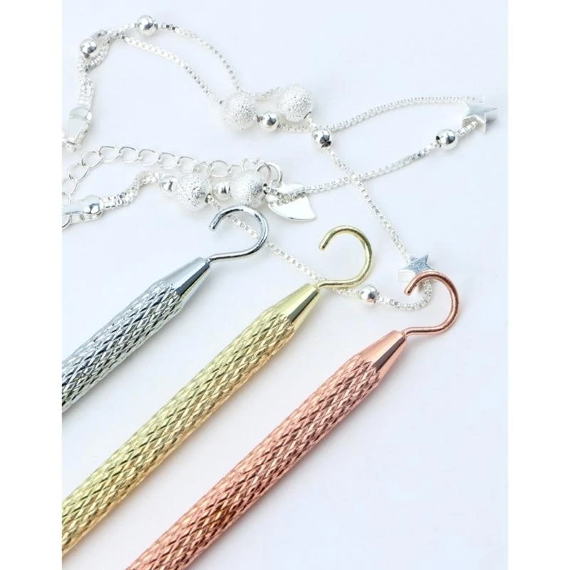 195C Bracelet Clasp Helper Tool Metal Jewelry Clasp Helper Assistance Tool for Watch