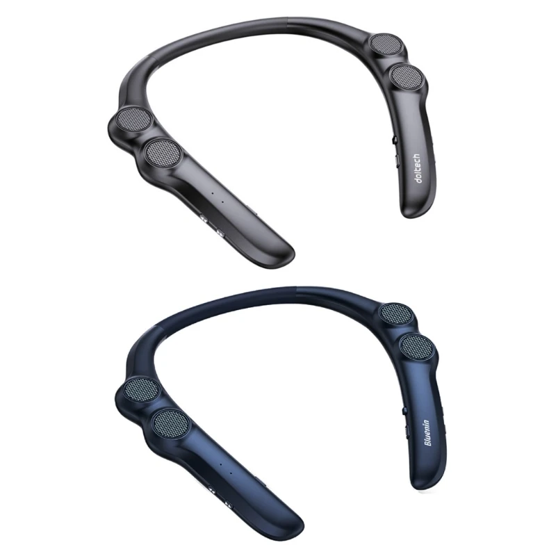 BLE5.0 Wearable Neckband Loudspeaker Wireless Stereo 9D Bluetooth-compatible Speaker CVC8.0 Noise Reduction