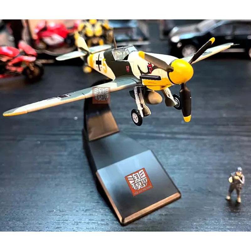 

Diecast Scale 1/72 1/100 German Ace Fighter Model BF109 BF110 Alloy Aircraft Model Collection Decorative Gift
