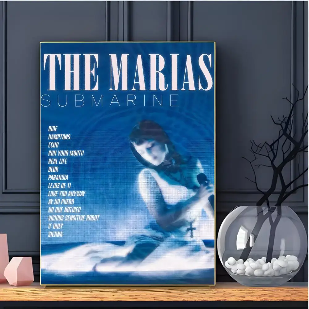 Album Art S-Submarine The Marias Poster PC Hot Poster Art HD Canvas AAA Advanced Aesthetic Printing Paper Wall Art For Living Ro