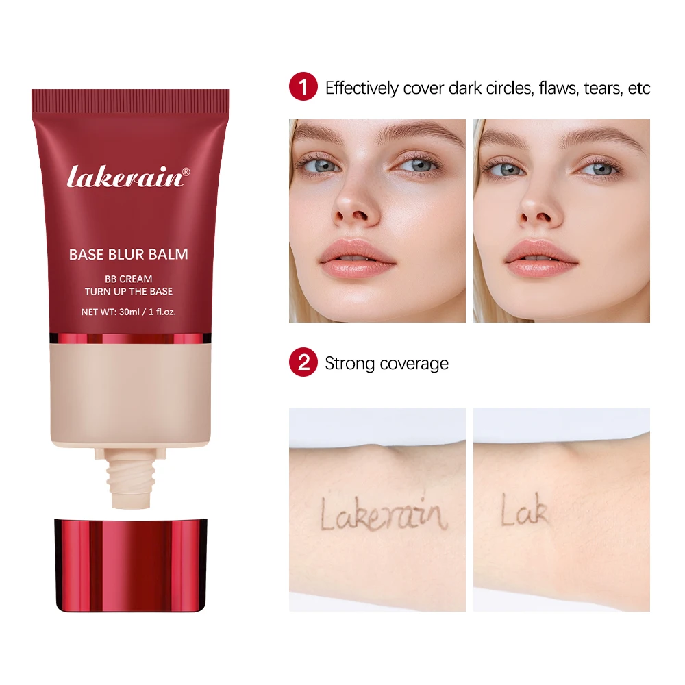 ロングラスティング コントロール オイル OS ベース ブラー ファンデーション フェイス ファンデーション メイクアップ クリーム 化粧品 ブラック スキン マット