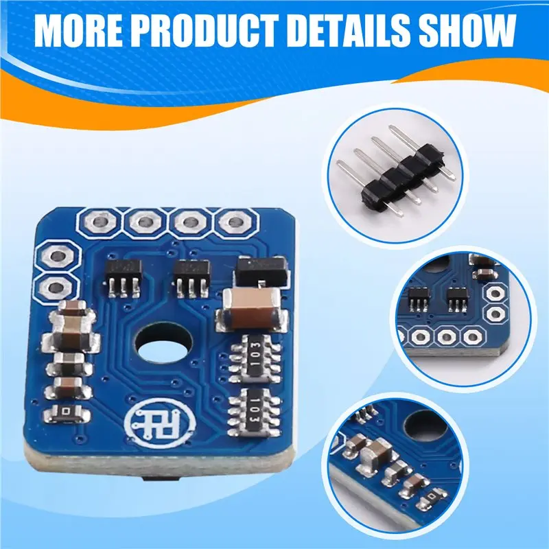 B63B-AS7341 Spectrum Infrared Color Sensor Module Visible Light Spectrometer Electronic Accessories