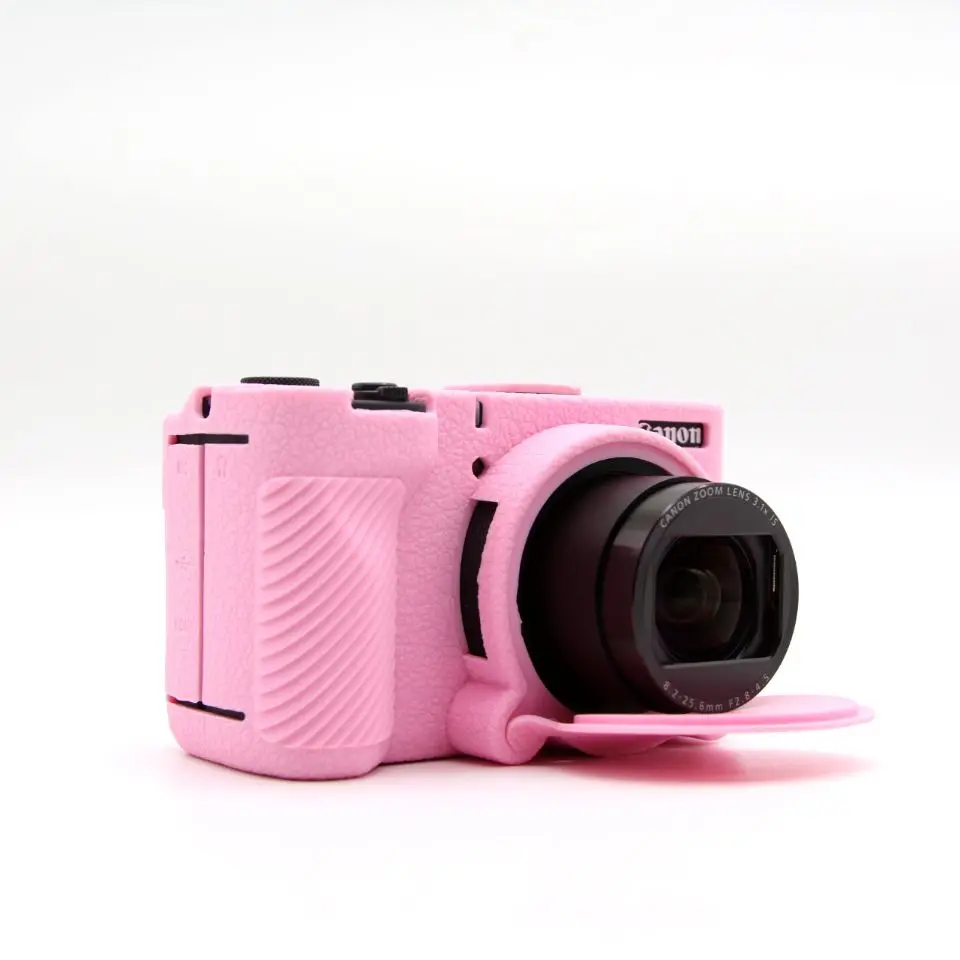 Capa de silicone para câmera Canon v1/Canon PowerShot V1 Capa de silicone dedicada Canon V1