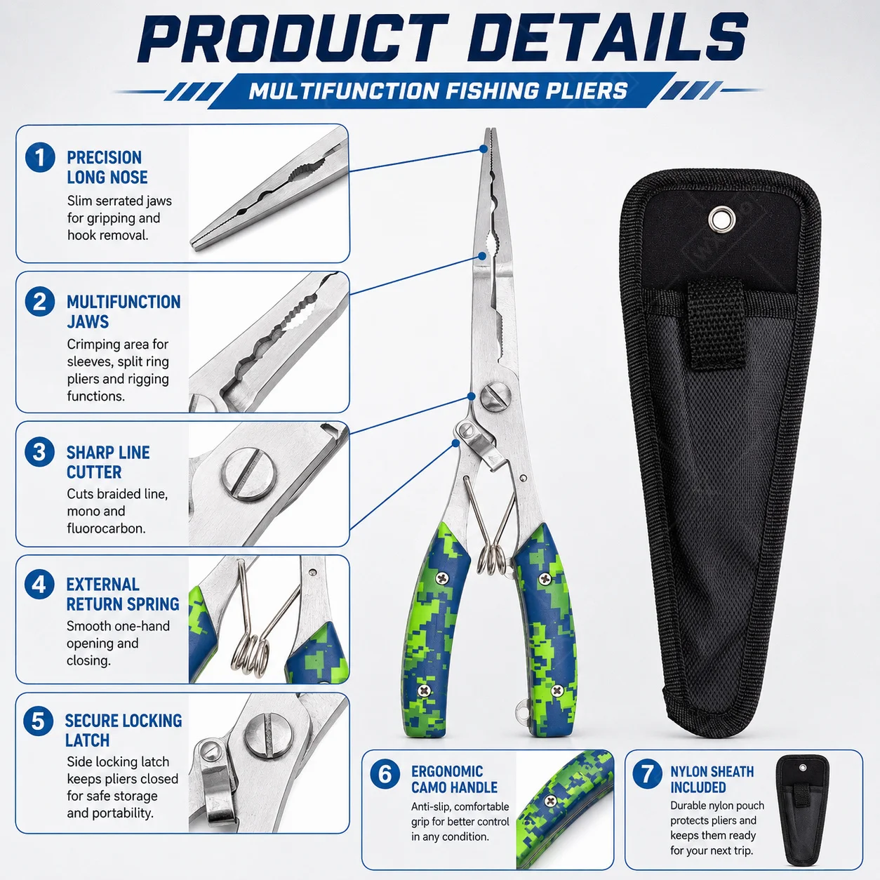Multi-Function Stainless Steel - đánh giá và giá Saltwater Line