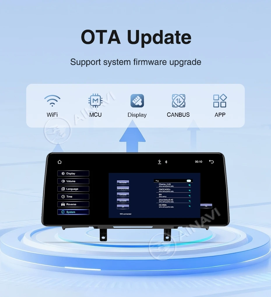 AINAVI Wireless CarPlay Android Auto für BMW 1 2 3 4 Serie F20 F21 F22 F23 F30 F31 F32 F33 F34 F35 F36 NBT 12,3 Zoll Multimedia-Player Infotainment Autoradio Auto-Audio Auto-Display Bluetooth – Detail 11