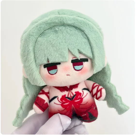 

Japanese Anime Wuthering Waves Phrolova 10CM Plush Doll Dango Clothes Costume Cosplay Cute Xmas Gifts