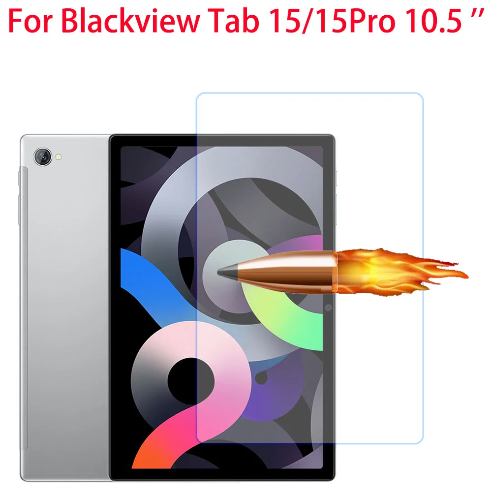 

For Blackview Tab 15 Pro 10.5 inch Tempered Glass Screen Protector Clear HD Tablet Protective Film For Blackview Tab 15