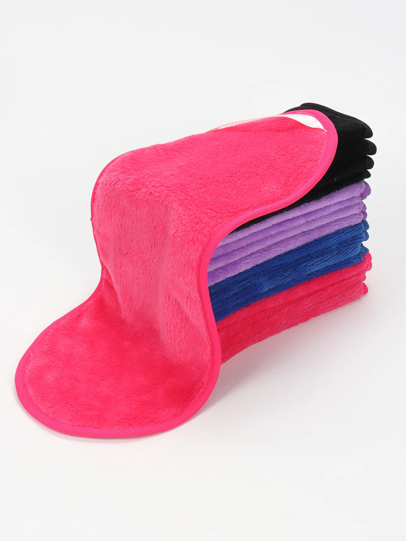 1840 Ribbon Makeup Remover Wipes 2/4/6 Stück, maschinenwaschbar, wiederverwendbare Make-up-Entferner-Werkzeuge für alle Hauttypen