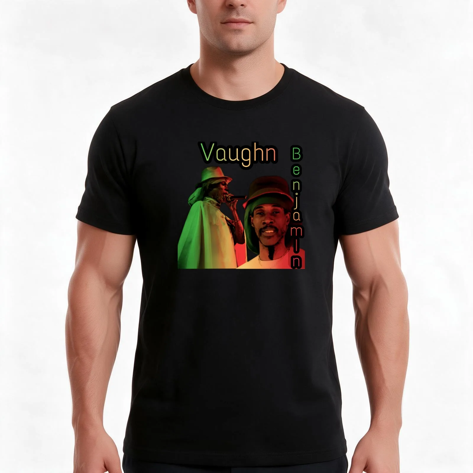 Vaughn Benjamin midnite T-Shirt Summer Casual Cotton Tee Oversized Streetwear Tops Vintage Graphic Print Unisex Men Women