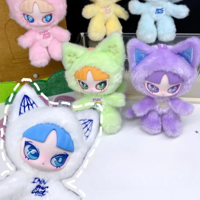 New INN Cat Inn Your Chat Blind Box Cute Vinyl Anime Doll Mystery Box Keychain Action Figure Collection Model Gift Surprise Bag