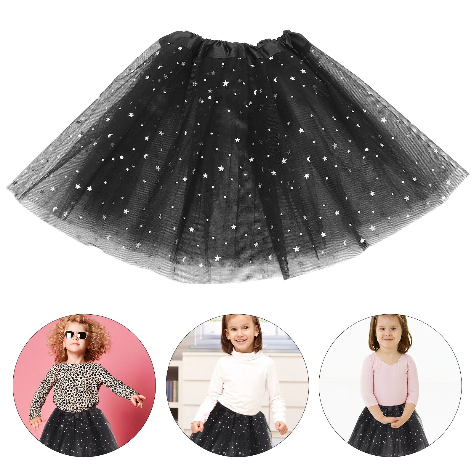 

Sequin Yarn Girls Lightweight Comfort Toddler Skirt Shiny Dance Toddler Girls Tutu Skirt Baby Costumes