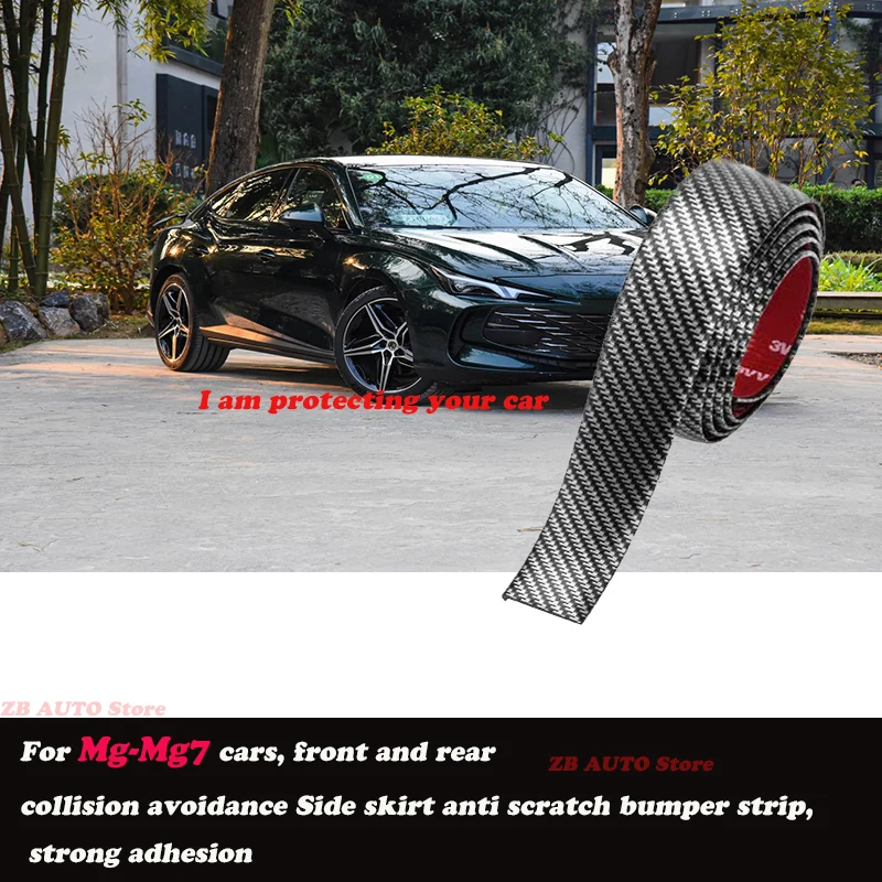 

Strong adhesive bumper strip, front and rear lip side skirts, collision and scratch resistant suitable For Mg Mg7