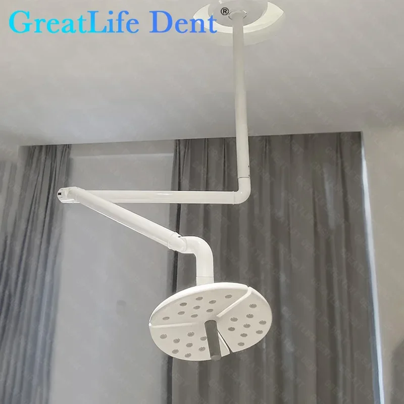 GreatLife Dent 36w 27 Leds 50000Lux Pet Shadowless Ceiling Wall-Mounted Surgical Veterinary Examination Dental Cold Lamp Lights