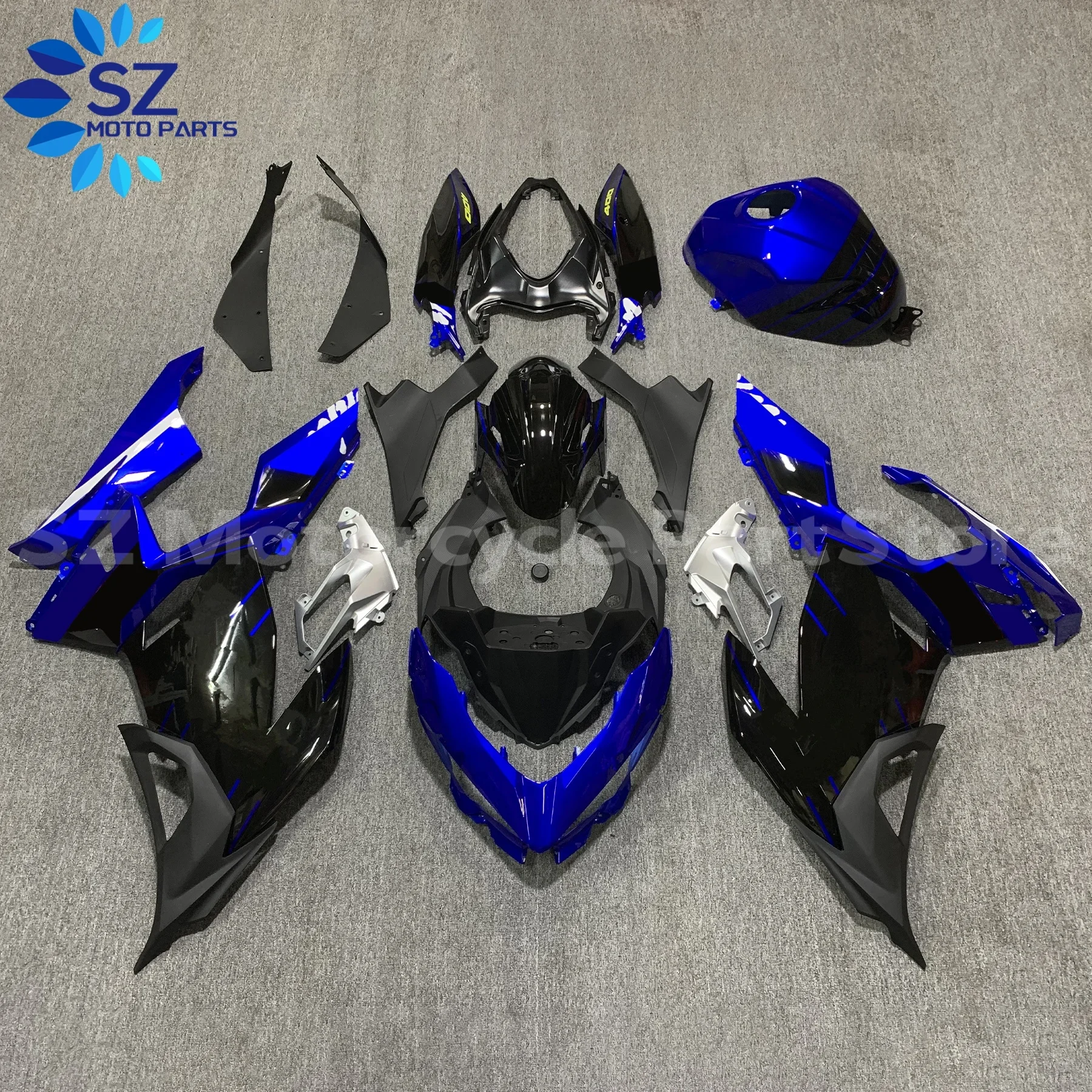 

New ABS Motorcycle Fairings Kit for KAWASAKI Ninja400 EX400 2018-2024 NINJA400 18 19 2020 2021 2022 2023 24 Bodywork fairing Kit