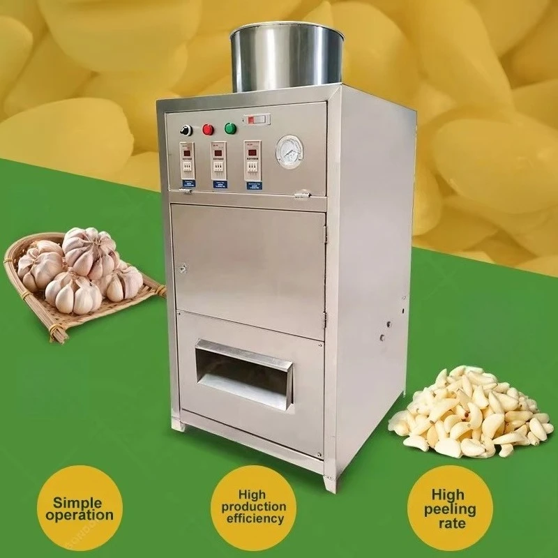 Long Plus Automatic Dry Pneumatic Ginger Onion and Garlic Peel Peeler Machine Trade in Pakistan