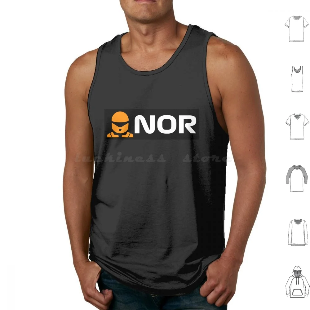 Nor Lando Norris 2022 Tank Tops Print Cotton Nor Nor Nor Lando Norris Norris Norris Lando Norris Lando Norris Lando Nor