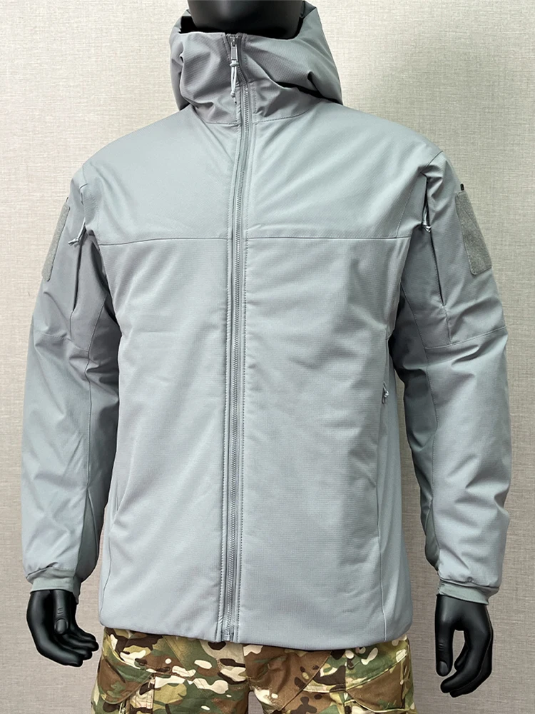 Veste à capuche zippée pour homme avec plusieurs poches, manteau de ski d'extérieur, parka coupe-vent, imperméable, document solide, hiver