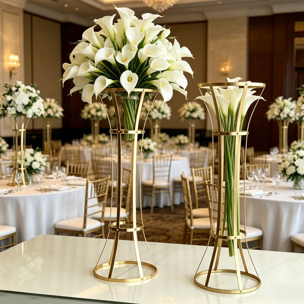4/5/8/10 szt. Świeczniki kwiat – Centerpiece Vase Tall recenzja i cena