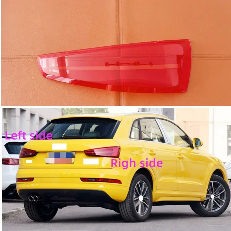 For AUDI Q3 2016 2017 2018 Rear Taillight Shell Brake lights Shell Replacement Auto Rear Shell Cover