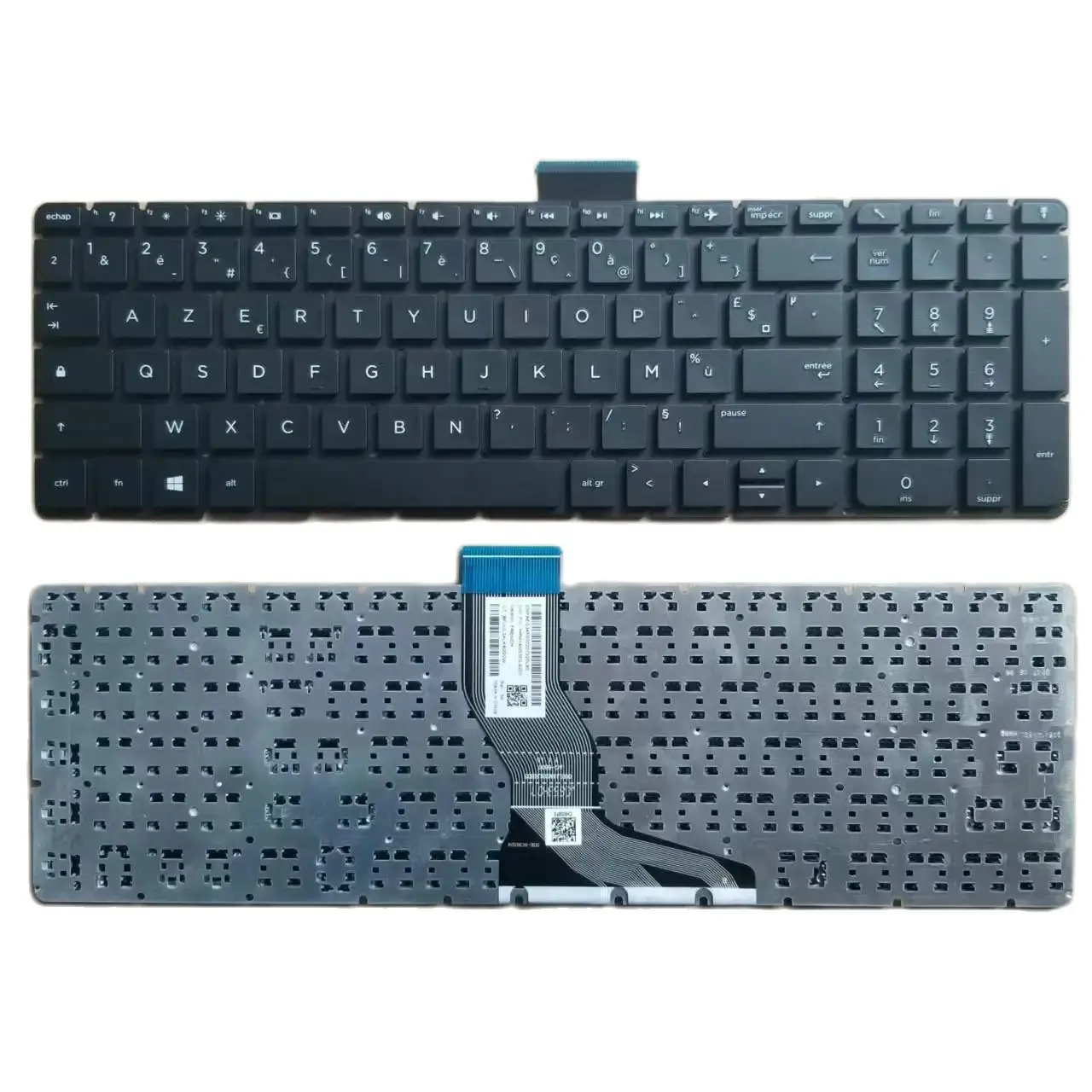

New FR French Keyboard For HP 15AB 15-AB 15-AK 15-BC 15-AB000 15-AB100 15-AB200 Black Small Enter