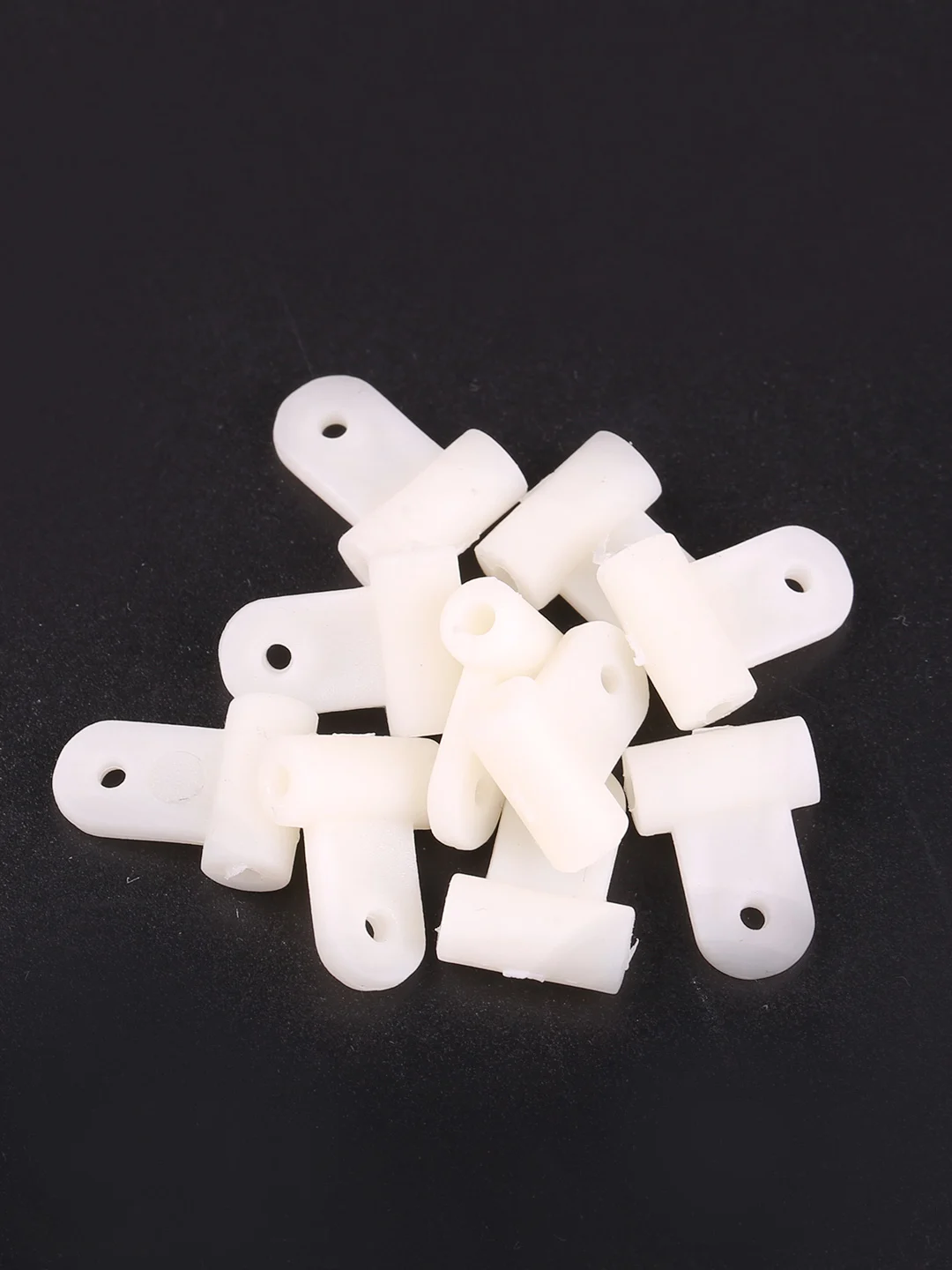 Picture 3: 10 Pcs Nylon Steering Arms 2MM Connector Rocker/Suspension Head Knuckle  RC Aircraft Model Accessories
