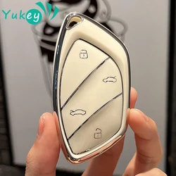For Roewe RX5 I6 I5 RX3 RX8 ERX5 MG ZS EV MG6 EZS HS EHS MARVEL X MARVEL R TPU Car Remote Key Case Cover Shell