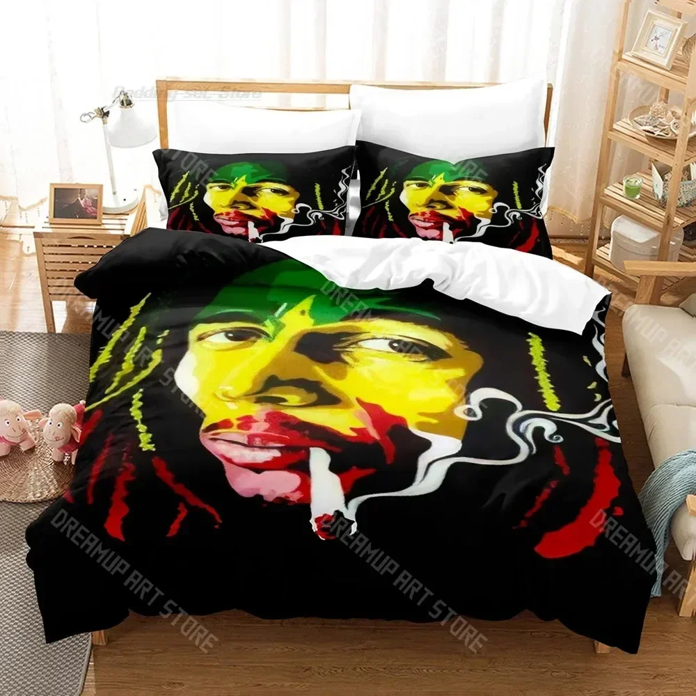

Комплект постельного белья BoB Marley с 3D принтом funda nordica cama 150 aliexpress uk CN (Origin), пододеяльник и 2 шт., наволочка из полиэстера