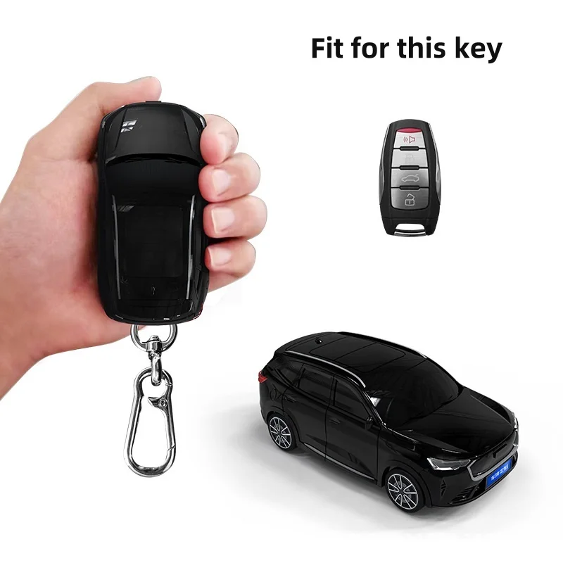 For Haval H6 H7 H4 H9 F5 F7 H2S Dargo Key Cover Car Model Key Protective Case Gift Car Key Pack Buckle Accessories Key Cover