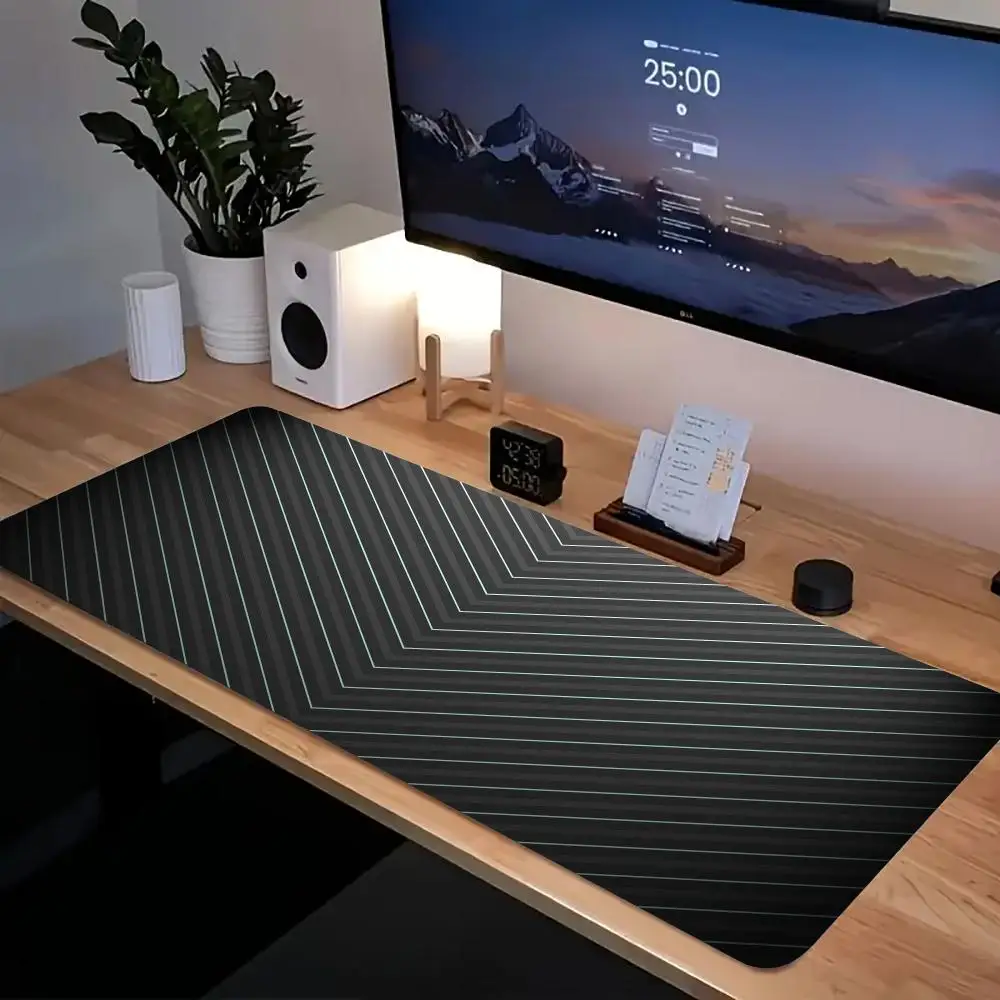 

Полосатый стиль коврик для мыши XL компьютерные аксессуары офисные игровые настольные коврики резиновые противоскользящие коврики для игровой клавиатуры коврики для мыши XXL настольные коврики