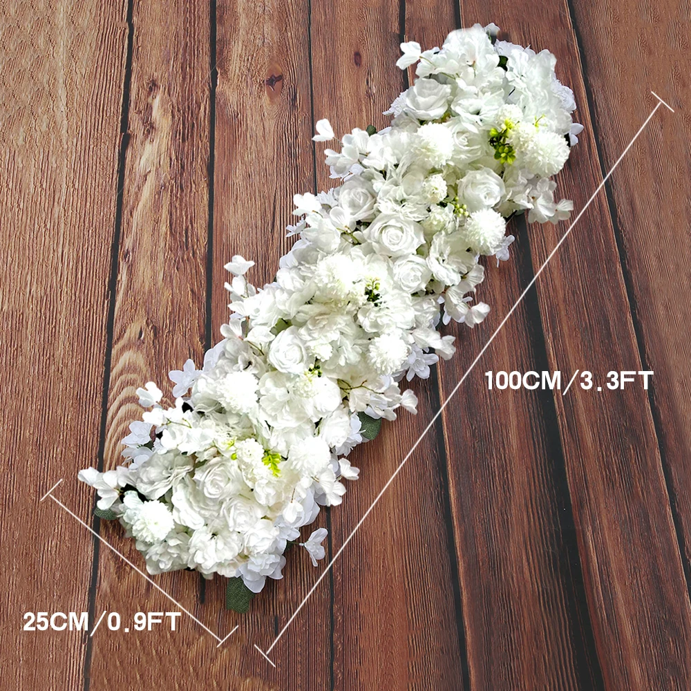 تشكيلة زهور مقلدة، ترتيب الأرض - مراجعة Wedding Arch Flower وسعره
