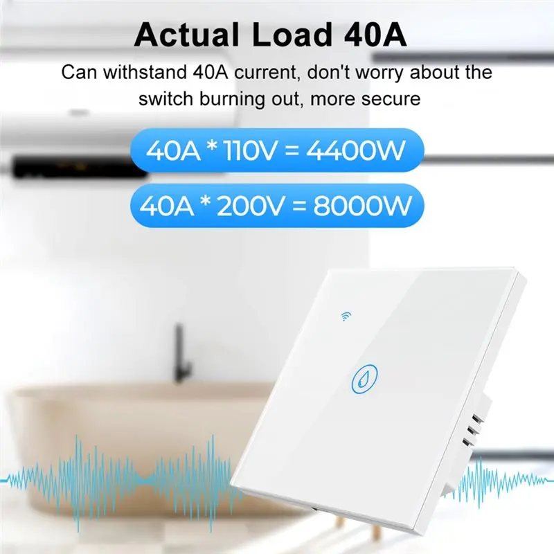 Y50A-Smart Water Heater Boiler Switch Wifi Boiler Controller Controller APP APP Remote Timing Control For Google Home For Tuya 4