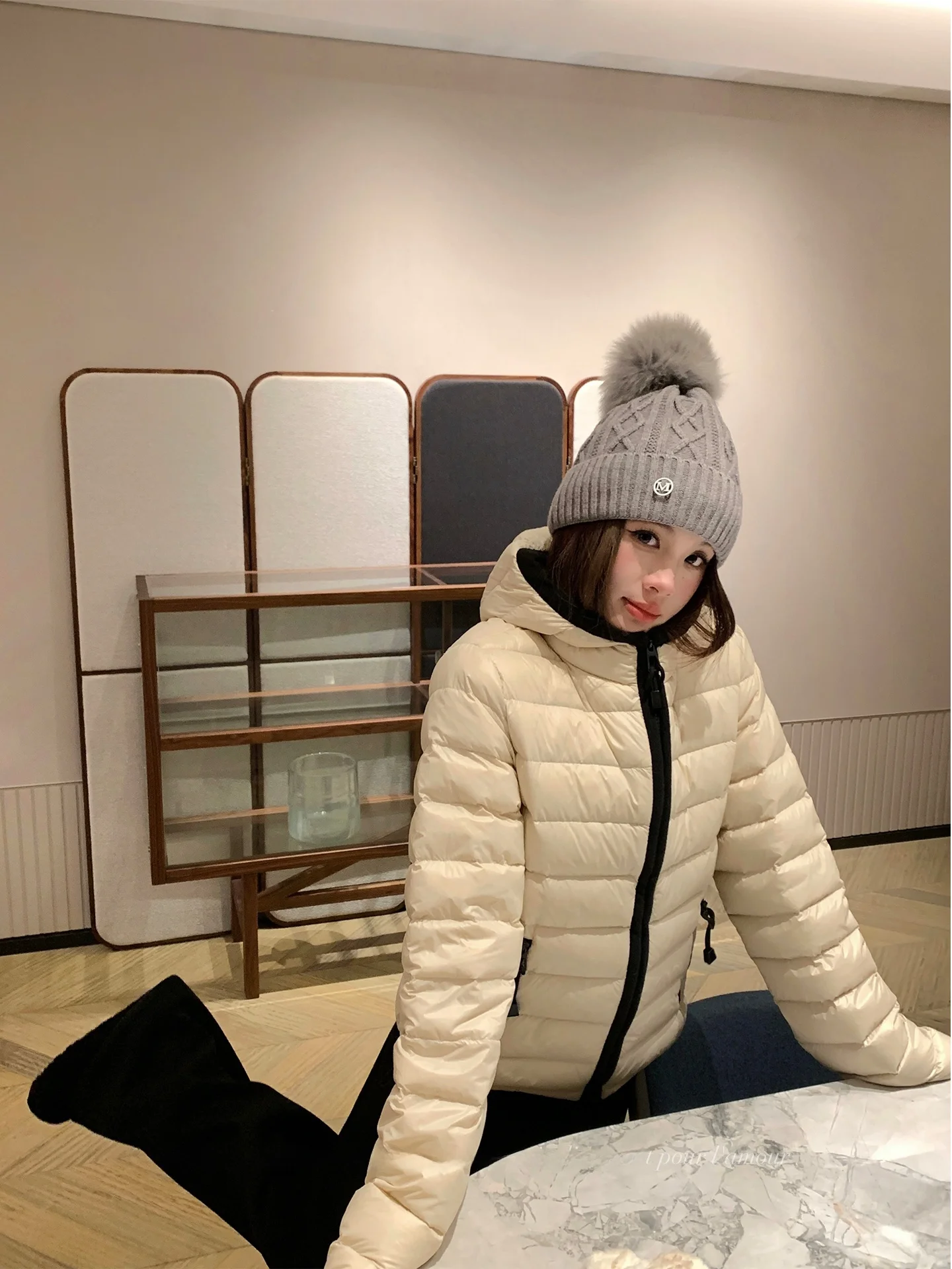 

Женская зимняя куртка свободного кроя с цветными вставками и молнией, повседневная, с длинными рукавами, теплая, модная, больших размеров, верхняя одежда