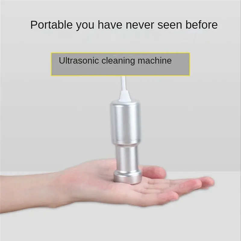 A11R Portable Ultrasonic Cleaner Ultrasonic Fruit And Vegetable Cleaner Sonic Soak Ultrasound Cleaner EU Plug
