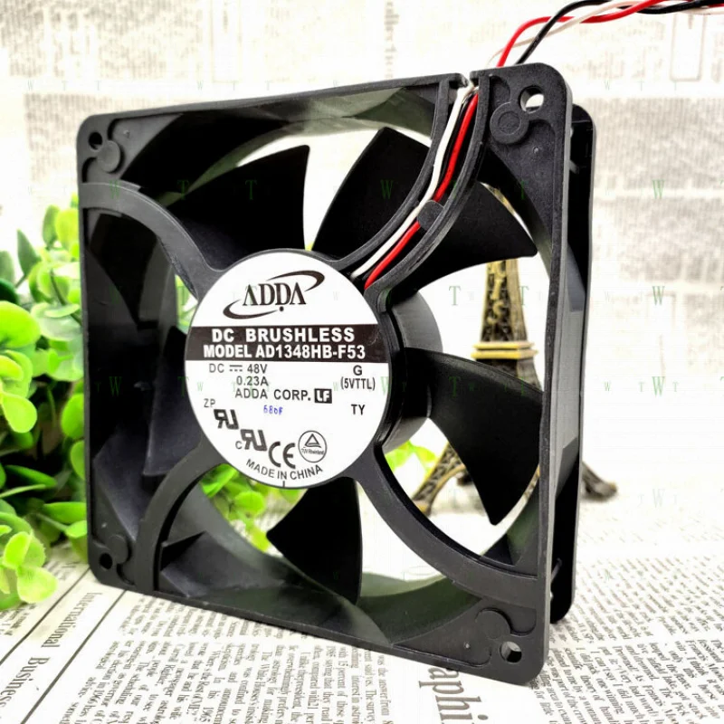 

H for ADDA AD1348HB-F53 12738 48V 0.23A 12.7CM axial flow cooling fan