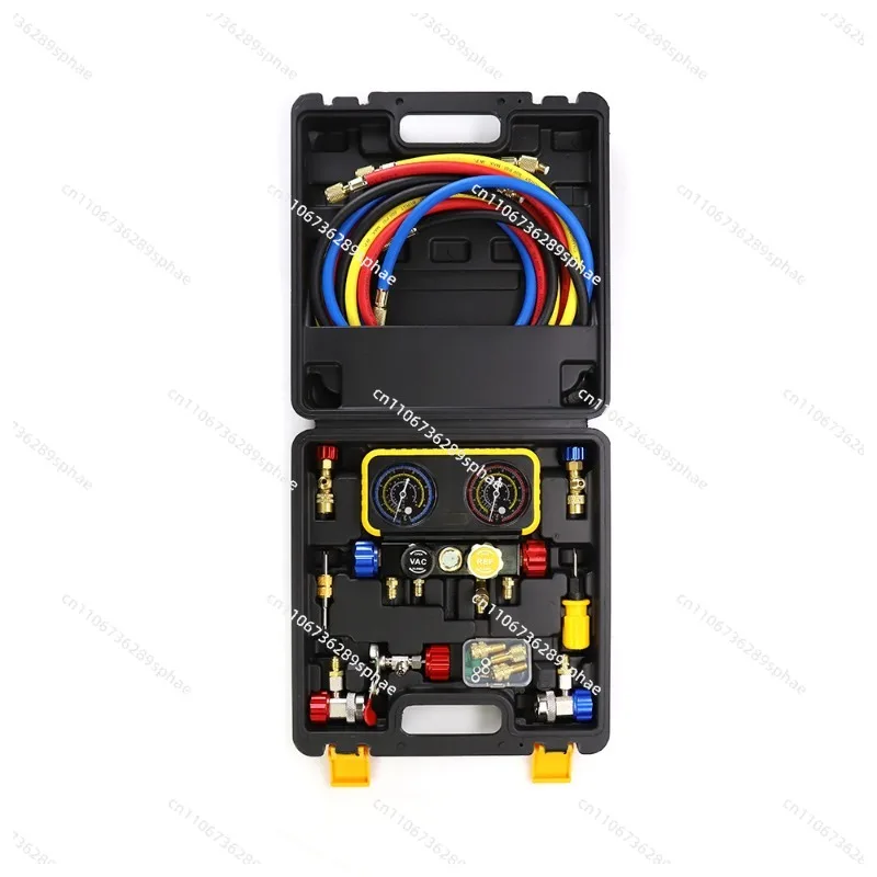 Household, automotive air conditioner four-way anti-collision fluoride meter set