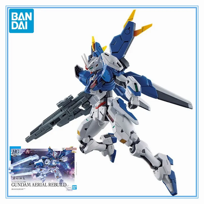 

Latest Bandai Anime GUNDAM AERIAL REBUILD HG 1/144 Genuine Assembly Model Toys Action Figure Collectible Ornaments Gifts