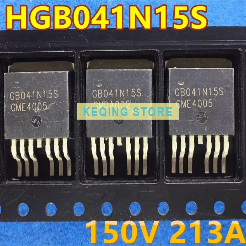 10PCS Used+Not NEW+Send after Measure  Original word Original code HGB041N15S GB041N15S 150V 213A 3.8 mOhm T0263-7P