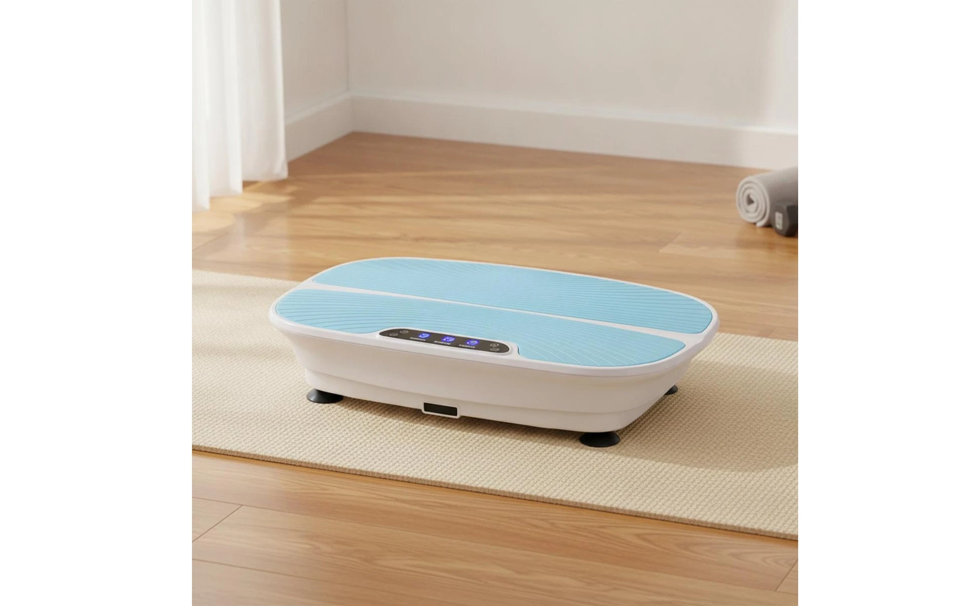Vibration Plate with Non-Slip Surface Compact Vibrating Fitness Platform Shaker Machine Portable for Home Workouts Vibration Plate with Non-Slip Surface Compact Vibrating Fitness Platform Shaker Machine Portable for Home Workouts