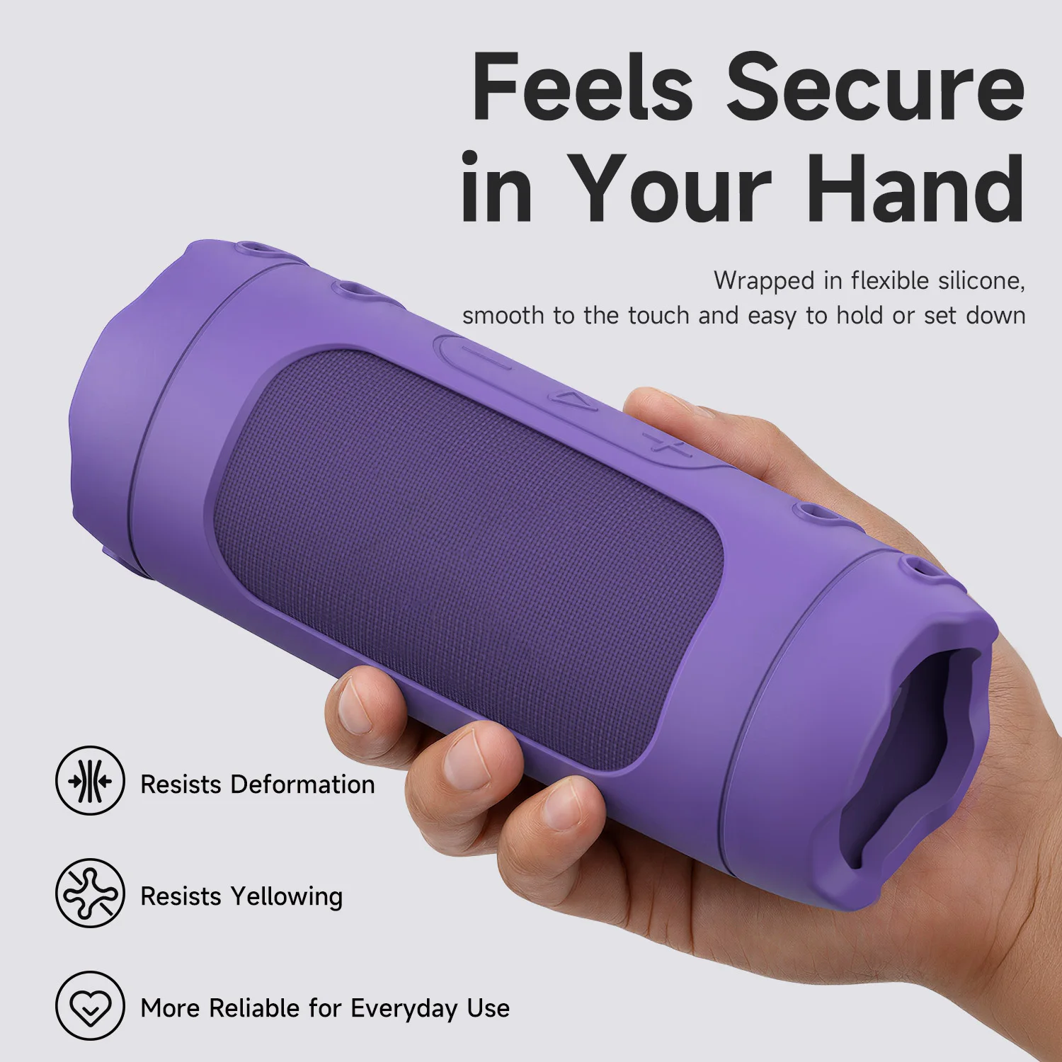 Etui SIKAI do głośnika Bluetooth JBL flip7 Silikonowa osłona ochronna odporna na zarysowania i wstrząsy, etui podróżne — zdjęcie produktu 6