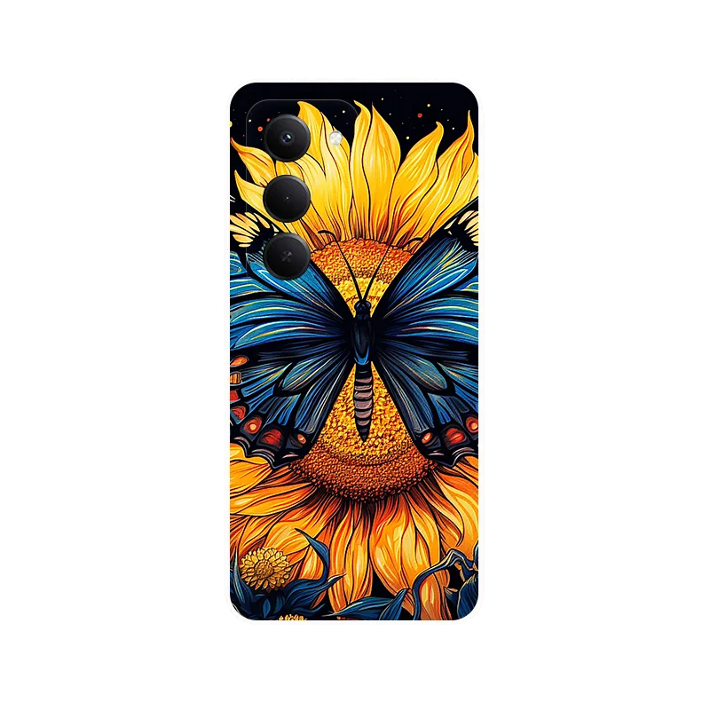 ل العالمي Redmi 15 5G جراب هاتف ليوبارد الباندا مطبوعة غطاء من السيليكون ل Xiaomi Redmi 15 5G لينة الغطاء الخلفي Redmi15 5G Fundas