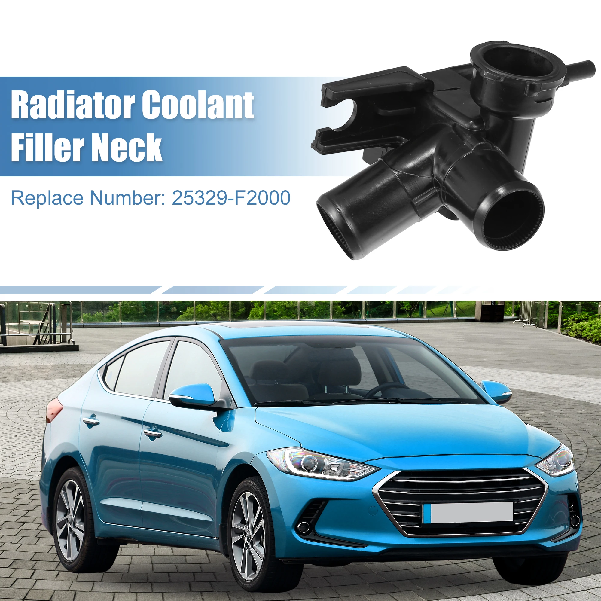 

X Autohaux No.25329F2000 Заливная горловина охлаждающей жидкости радиатора двигателя для Hyundai Elantra для Kia