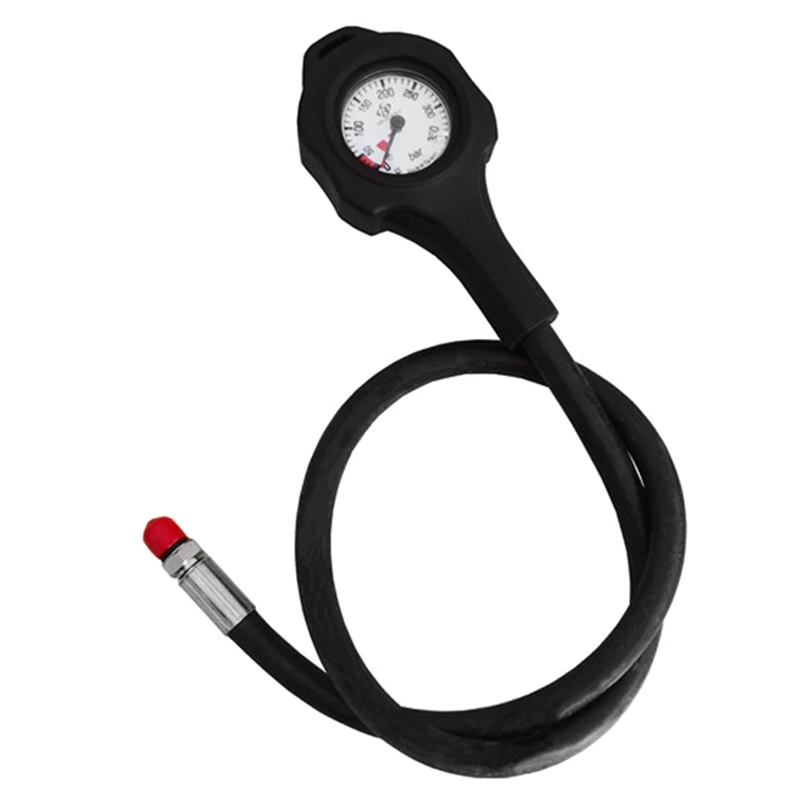 

Scuba Diving Depth Gauge 300 Bar Diving Air Lightweight Pressure Gauge Diver Equipment Dive Accessory