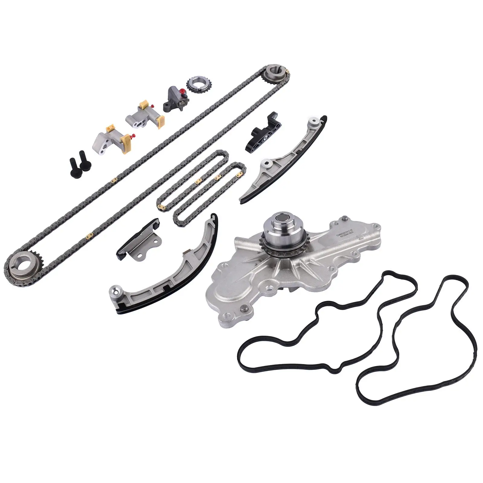 AP03 Timing Chain Kit + Water Pump For Ford Mercury 3.5L Lincoln Mazda 3.7L DOHC 2007-2010 AT4Z6306A AW6023